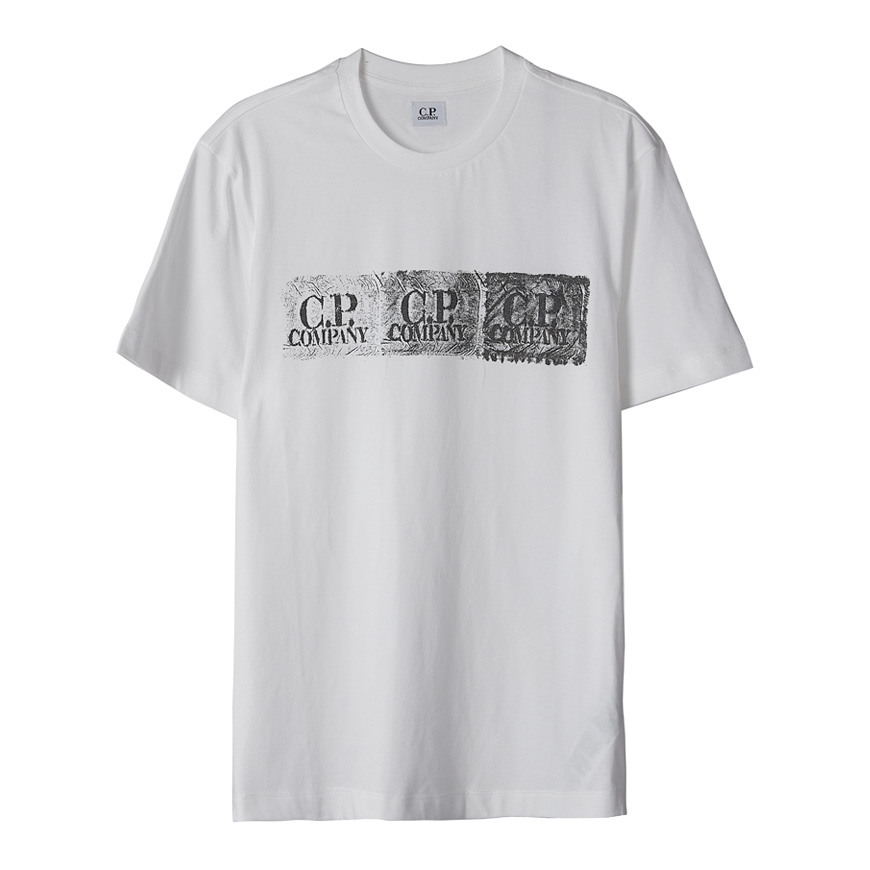 [라벨루쏘] [CP컴퍼니] 로고 반팔 티셔츠 10CMTS200A 006011W 103