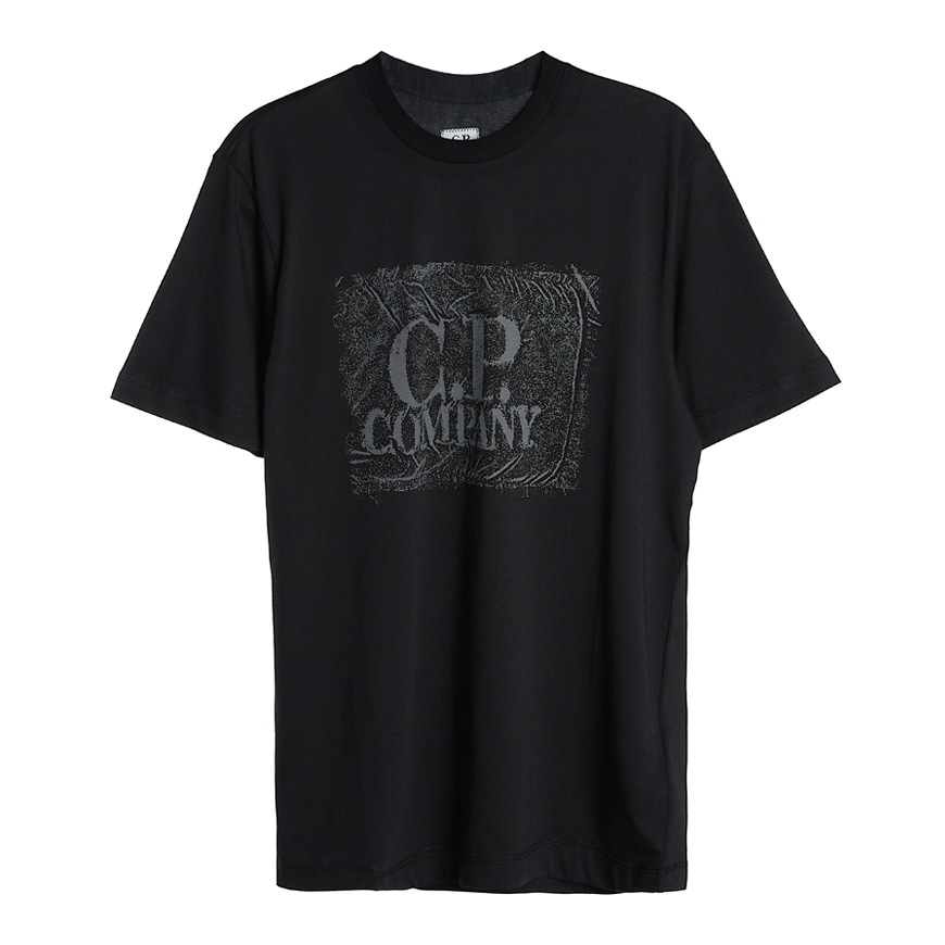 [라벨루쏘] [CP컴퍼니]  로고 남성 티셔츠 10CMTS204A 006011W 999
