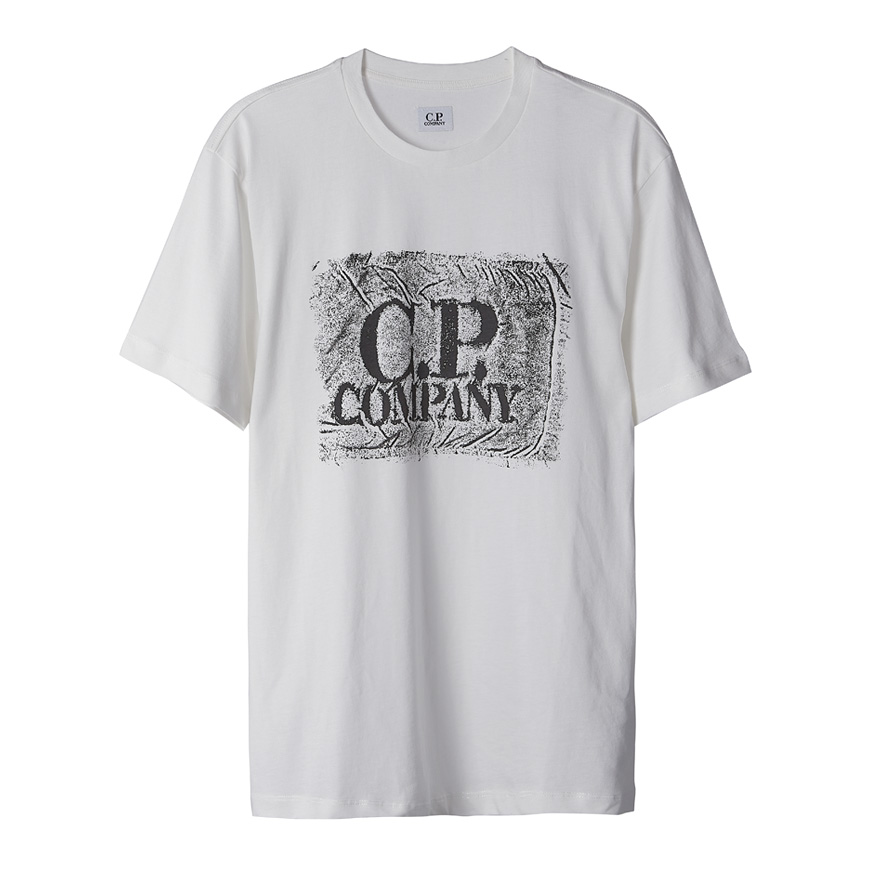 [라벨루쏘] [CP컴퍼니] 로고 반팔 티셔츠 10CMTS204A 006011W 103
