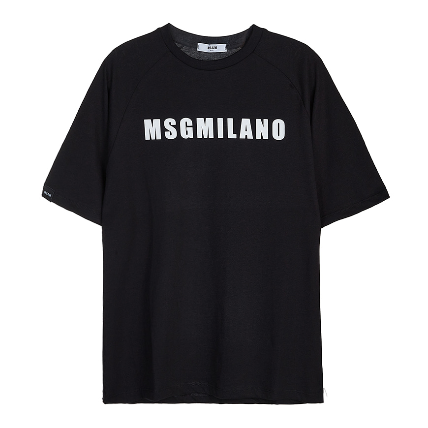 [라벨루쏘] [MSGM 키즈]  로고 티셔츠 MS026827 110 (12-14)