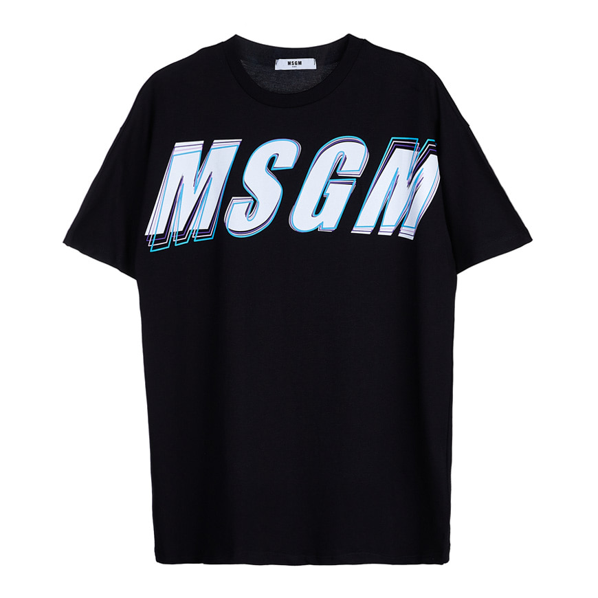 [라벨루쏘] [MSGM 키즈]  로고 티셔츠 MS027629 110 (8-10)