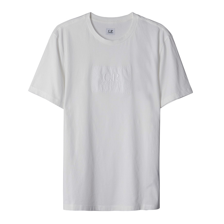 [라벨루쏘] [CP컴퍼니]  로고 반팔 티셔츠 10CMTS180A 005100W 103