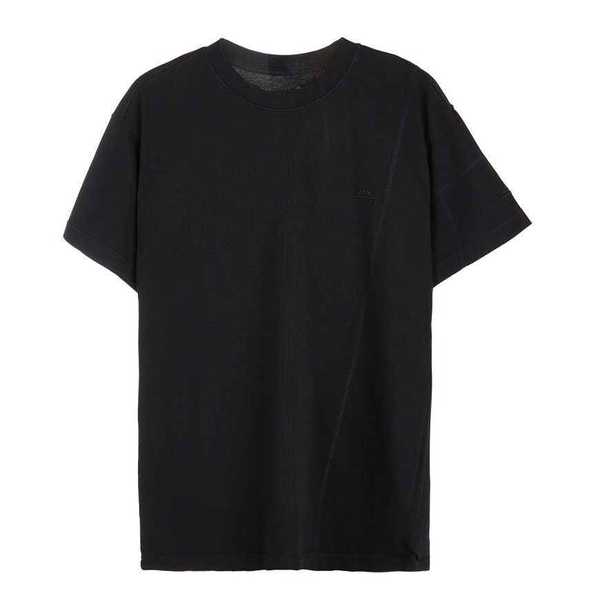 [라벨루쏘] [어콜드월]  로고 에센셜 티셔츠 ACWMTS029 BLACK (스크래치)
