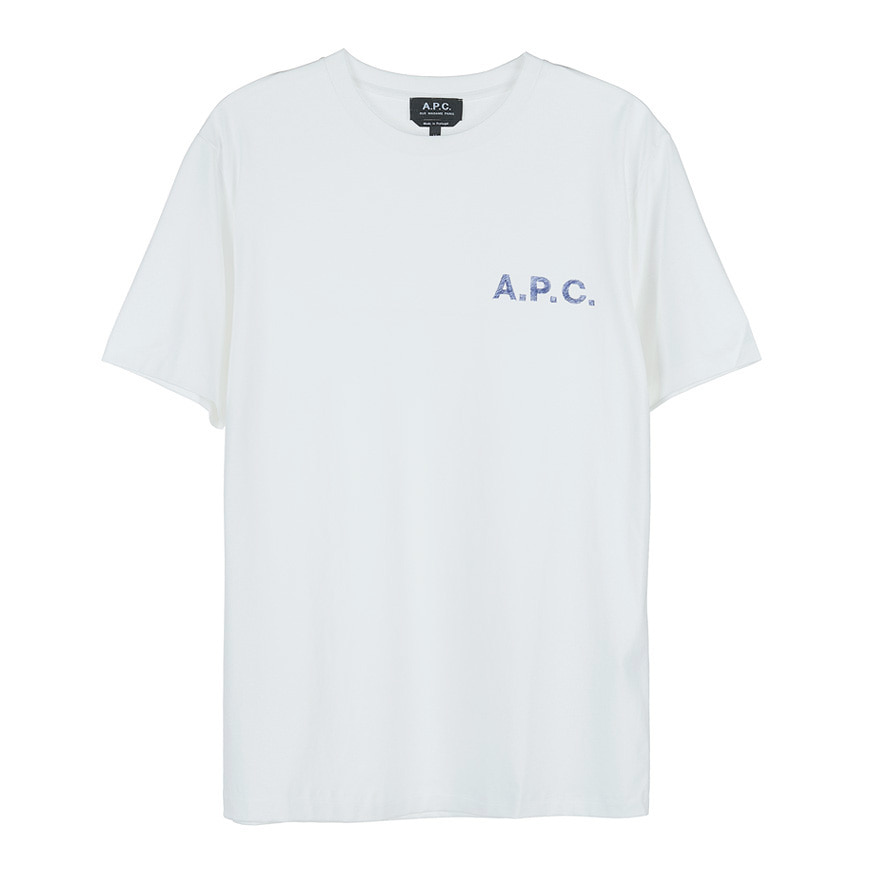 [라벨루쏘] [APC] [21FW] 로고 남성 티셔츠 COELH H26026 AAB