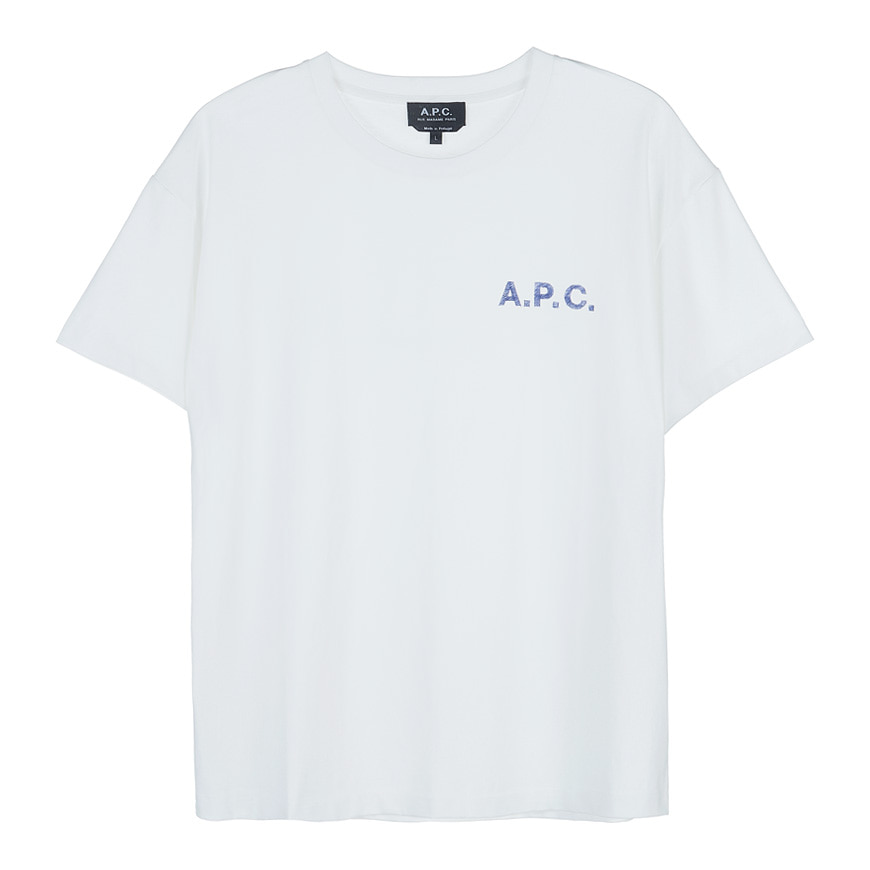 [라벨루쏘] [APC] [21FW] 로고 여성 티셔츠 COELH F26031 AAB