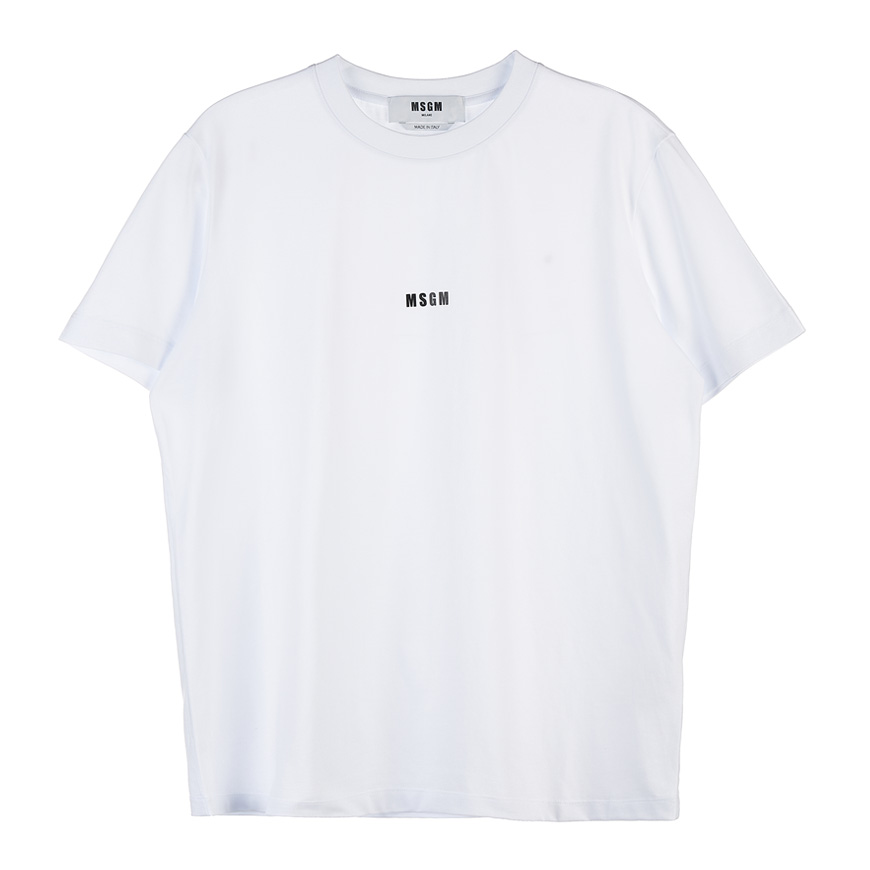 [MSGM] [22SS]여성 로고 티셔츠2000MDM500 200002 01