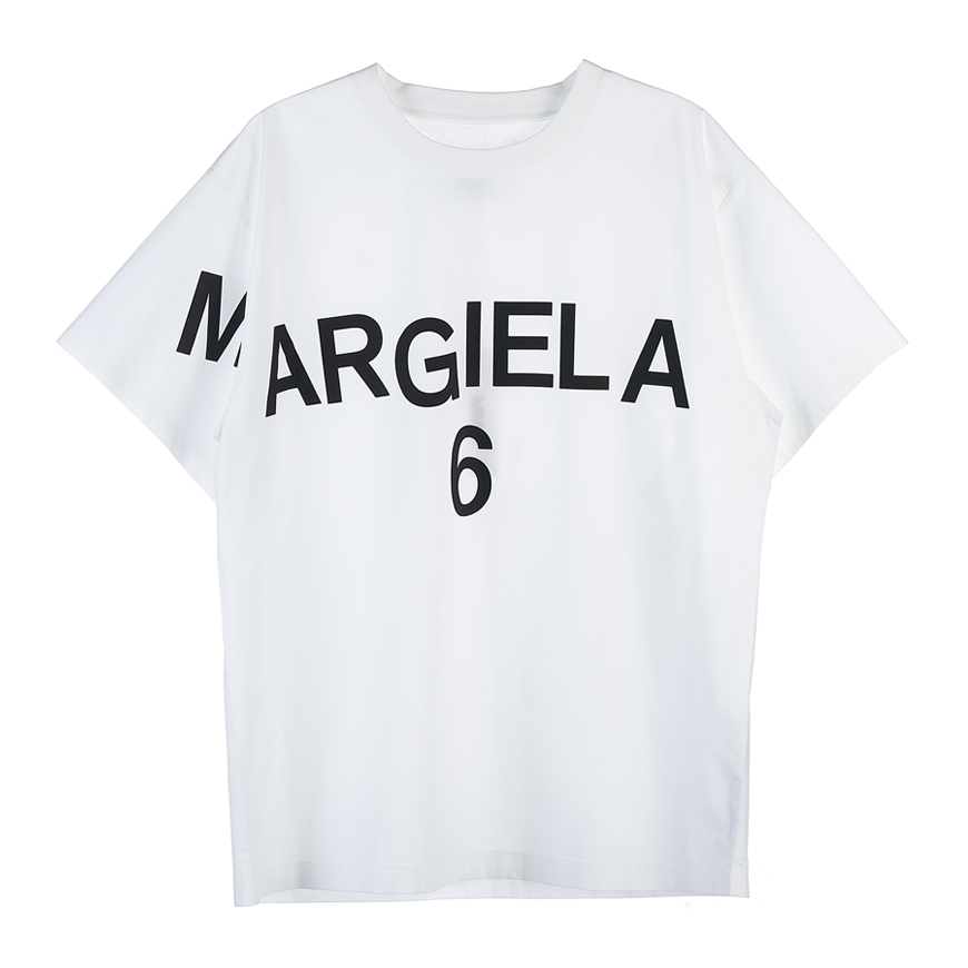 [MM6] [22SS]여성 로고 프린트 티셔츠S52NC0280 S47294 100
