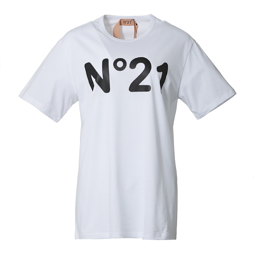 [라벨루쏘] [N21]  로고 반팔 티셔츠 F0526314 1101