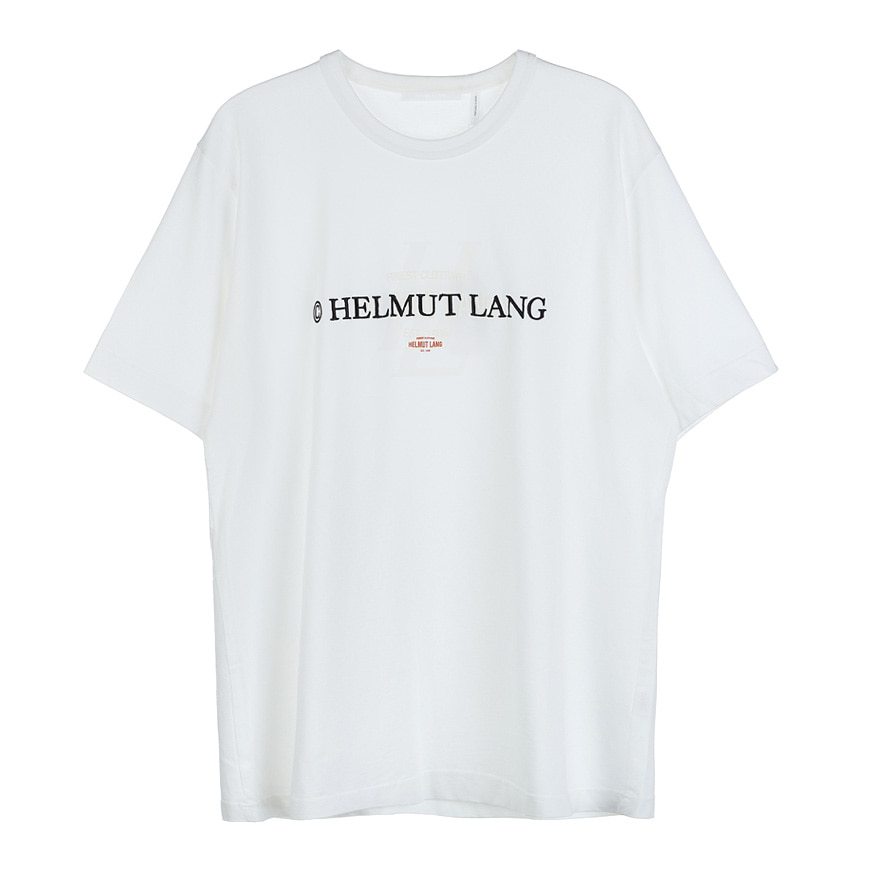 [라벨루쏘] [핼무트랭] [21FW] 로고 남성 반팔 티셔츠 L06HM512 100