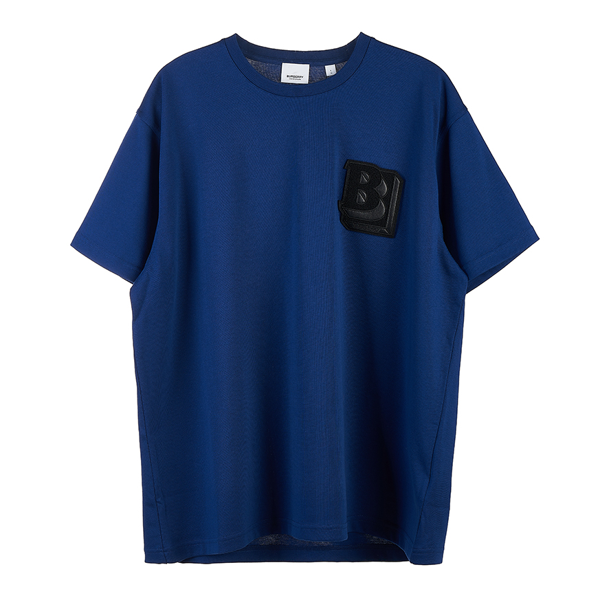 [라벨루쏘] [버버리] [22SS] 레터 그래픽 코튼 오버사이즈 티셔츠 8048015 M ELLIOTT SS BP B1028