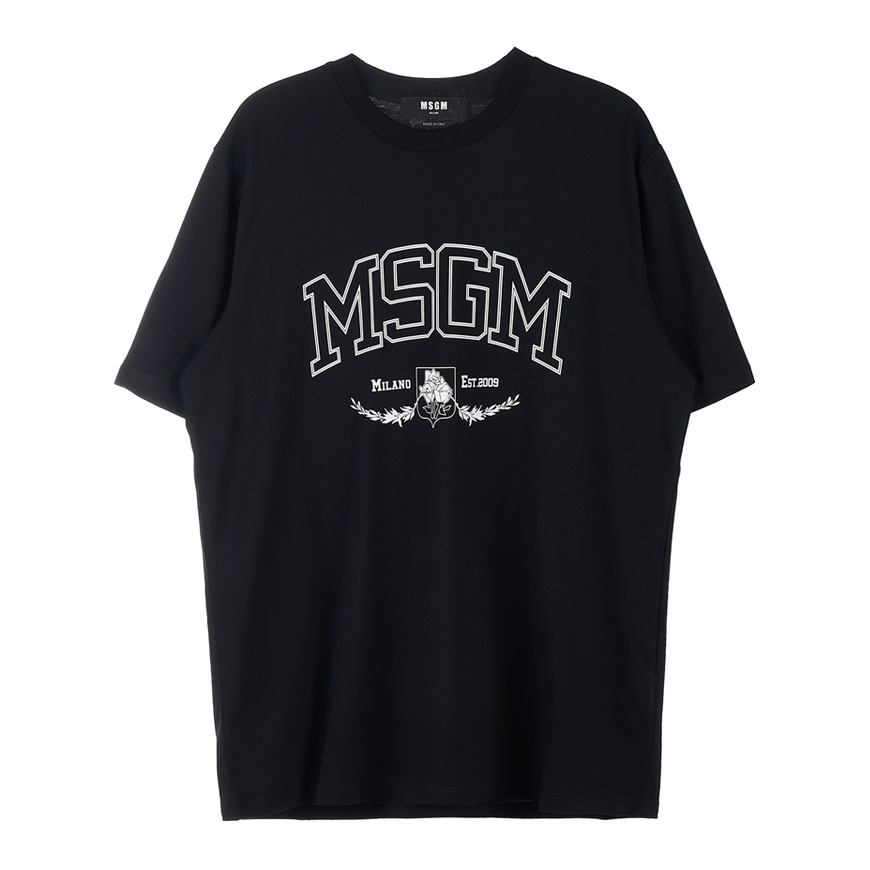 [라벨루쏘] [MSGM] [22SS] 로고 남성 티셔츠 3240MM181 227298 99