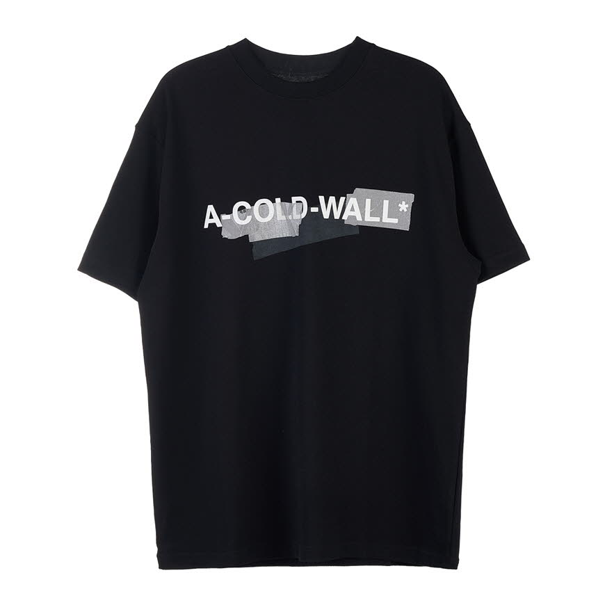 [라벨루쏘] [어콜드월] [22SS] STRATA 티셔츠 ACWMTS064 BLACK