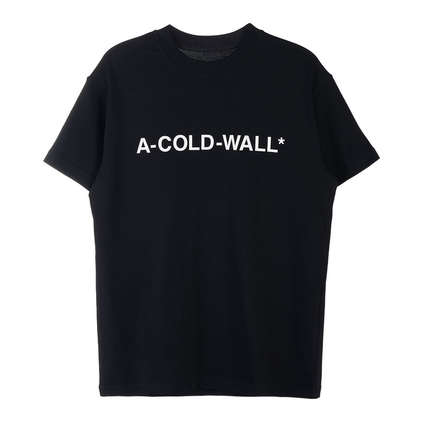 [라벨루쏘] [어콜드월] [22SS] 에센셜 로고 티셔츠 ACWMTS063 BLACK