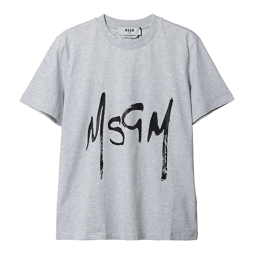 [라벨루쏘] [MSGM]  로고 반팔 티셔츠 2841MDM74 207296 94
