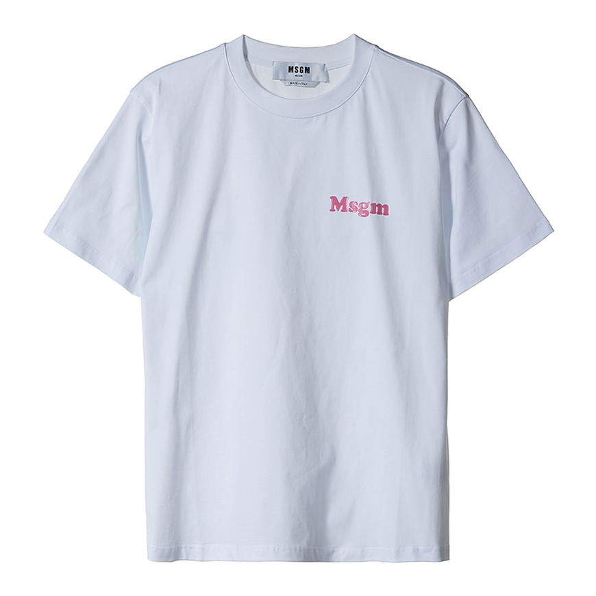 [라벨루쏘] [MSGM]  로고 여성 티셔츠 2943MDM73 207648 01