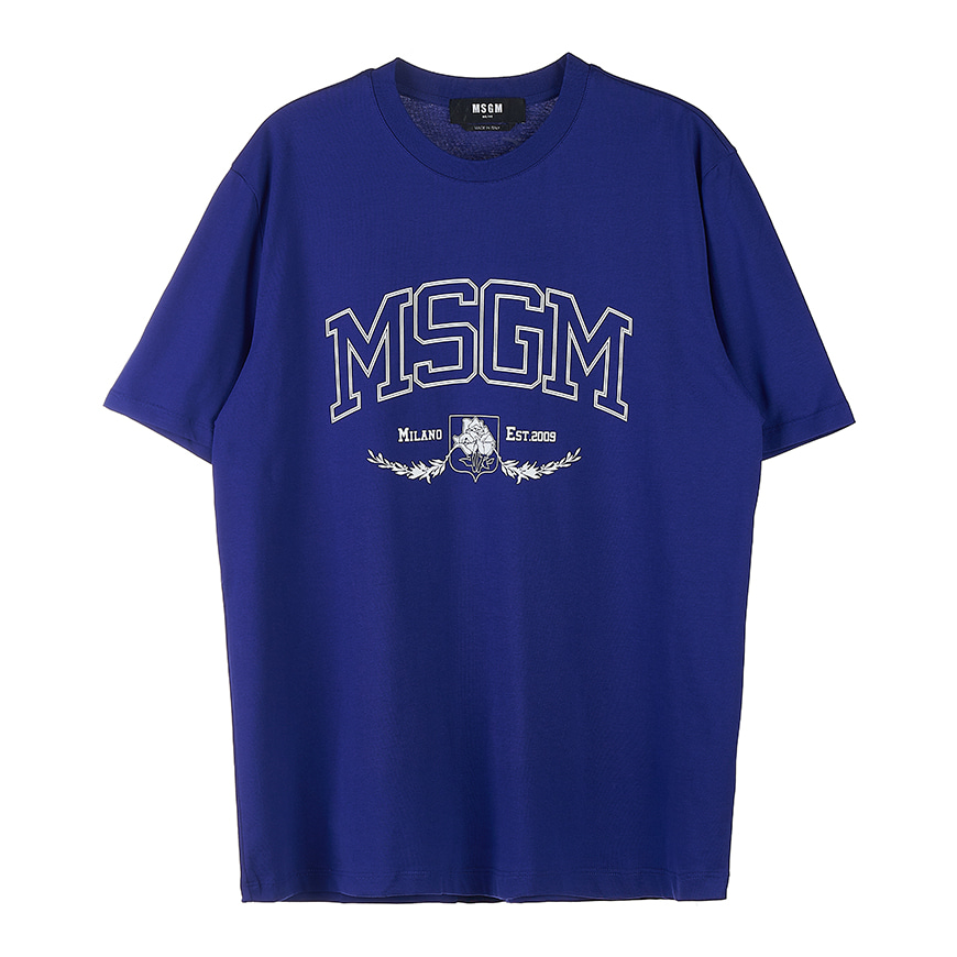 [MSGM] 남성 로고 티셔츠3240MM181 227298 85