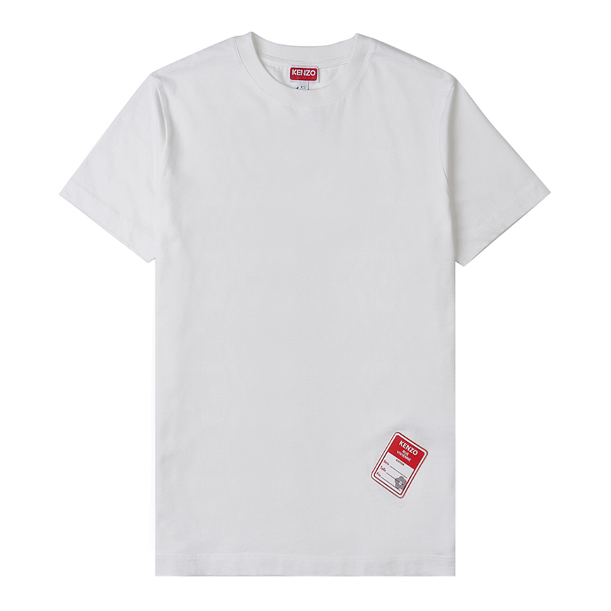 [겐조] 여성 로고 패치 코튼 티셔츠FD52TS0514SG 02