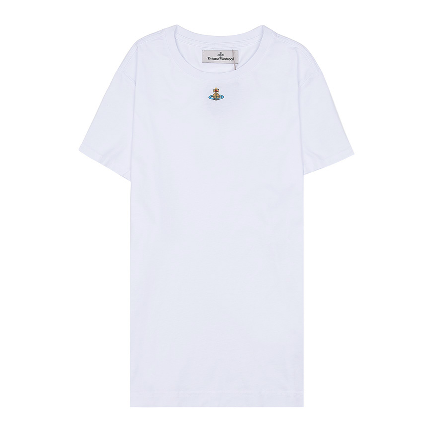[비비안 웨스트우드]여성 ORB 로고 페루 티셔츠3G010017 J001M A401
